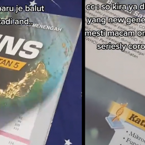 'Ah Sudah, Korona Bakal Masuk Exam!' - Covid-19 Dah Masuk Buku Teks