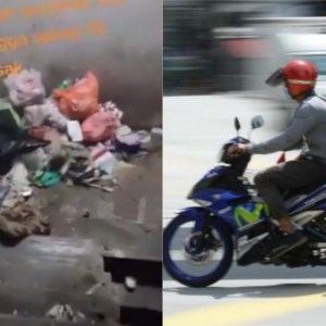 "Ni Flat Ke Kandang?" -Macam Lubuk Sampah, Rider Terpaksa Redah Demi Hantar Makanan