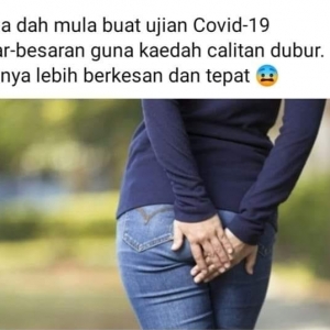 Covid-19: China Guna Kaedah Calitan Dubur Kesan Virus, Lebih Tepat Katanya