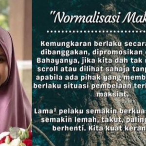 “Kasihanilah Diri Sendiri, Semua Bakal Mati” Ustazah Asma Harun ‘Sound’ Penggiat Seni, Minta Henti Program Maksiat