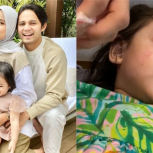 "I'm Sorry Mommy," -Hanis Zalikha Cemas, Putik Bunga Termasuk Dalam Hidung Anak