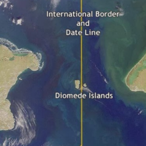 Walau Jarak Kurang 4km, Jurang Masa Antara Pulau Big Diomede Dan Little Diomede Adalah 23 Jam!