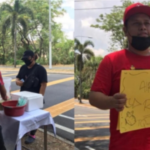 Shuk Disindir Berniaga Air Tepi Jalan, Gerai Pun Kena Serang