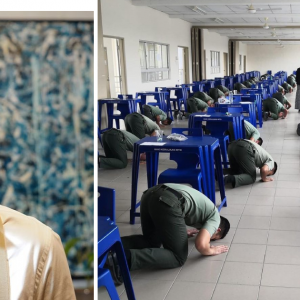 Ashraf Muslim Bangga Pelajar Maktab Tentera Diraja Sujud Syukur Selesai SPM