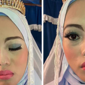 Pengantin Terpaksa Mekap Sendiri Sebab Mak Andam Sentap