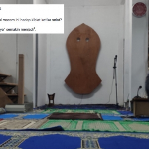 Capal Nabi Jadi Hiasan Dinding Surau, Cinta Ke Bidaah Ni?