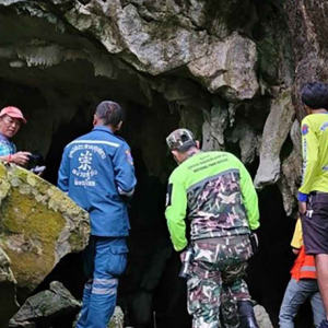 Pintu Masuk Gua Ditenggalami Banjir, Sami Terperangkap Ketika Bertapa