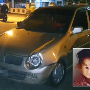 Terlepas Tangan Bapa, Budak 3 Tahun Lari Ke Tengah Jalan Maut Dilanggar Kereta