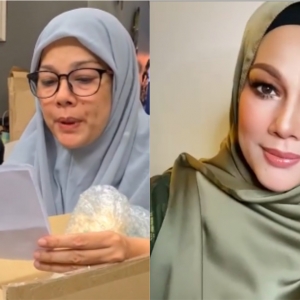 "Shiera Dah Elok Bertudung, Ijoy Pula Pakai Rantai Emas" - Netizen