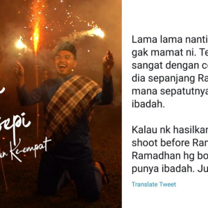 Tak Fokus Ibadah Puasa, Netizen Selar Khairul Aming Obses Buat Video Ramadan