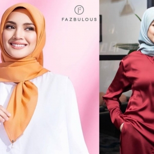 Fazura lancar tudung "Fazbulous", ramai teruja dan dah tak sabar nak beli