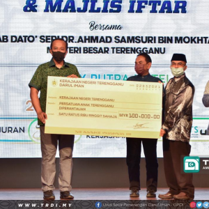 Kerajaan negeri Terengganu Hulur RM100,000 Bantu Perantau