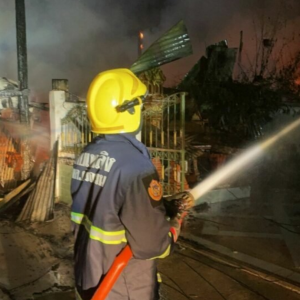 Nak Takutkan Pencuri, Rumah Yang Hangus