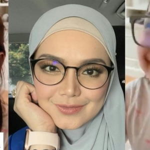 "Hai Siti Nurhaliza, bukan lah , Siti Aafiyah.. ",  makin besar, makin "copy paste" muka ibunya