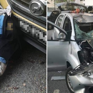 Lari Dari Polis, Pemandu Myvi Rempuh Warga Emas Sampai Mati