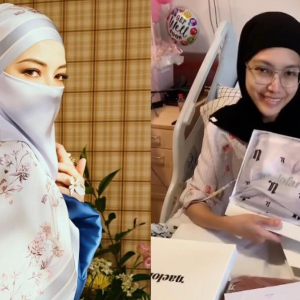 Neelofa Sebak Lihat Elyana, Hadiahkan 10 Helai Tudung