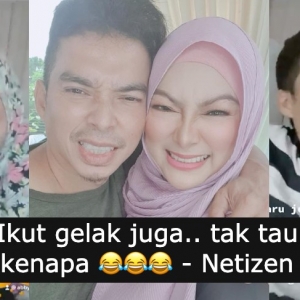 "Koya nak kenakan suami, sendiri yang tak boleh tahan", Abby Abadi "fail" buat TikTok challenge