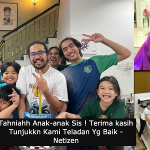 "Doakan saya juga dapat didik anak2 sebaik ini", Netizen puji cara Ozylnn dan Johan didik anak