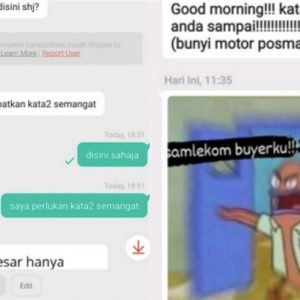 Anda Stres? Jom Beli Kata-kata Semangat 20sen Je, Sold Out Pula Tu