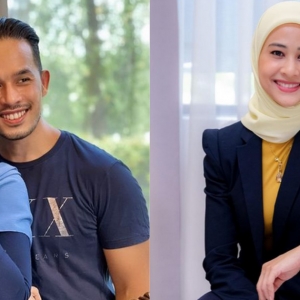 Fouziah Gous 'Up' Gambar Suami, Ada Yang Tegur Baby Bump Pula