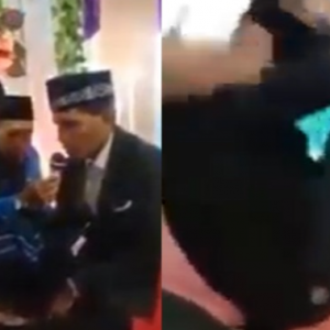 Datang Lambat Ke Majlis Nikah, Lelaki Disepak Dan Dipanggil Monyet Oleh Bakal Mentua