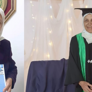 Konflik Berpanjangan, Usia Tak Halang Nenek 85 Tahun Genggam Ijazah Di Palestin