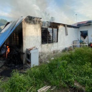 Lapan Orang Hilang Tempat Berteduh, Rumah Hangus Dibakar Ahli Keluarga Tak Waras