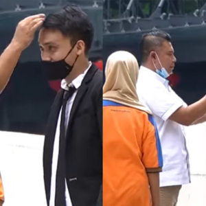 Bantu Pemuda Cina Pakai 'Tie' Nak Pergi Temu Duga Macam Anak Sendiri, Siap Sisir Rambut!