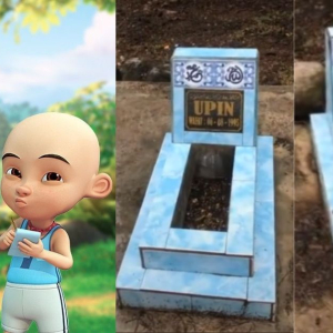 TikTok Kecoh, Tular Makam Upin Ipin