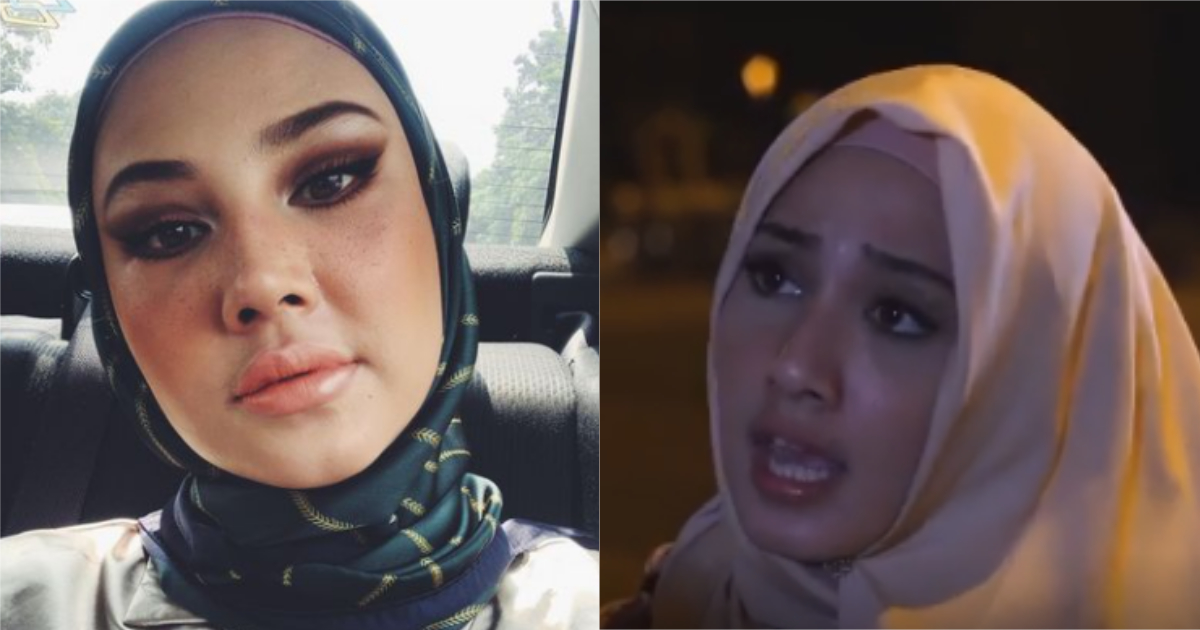 "Rasa Nak Betulkan,"-Ramai Geram Tengok Tudung Fathia Latiff Senget Benget