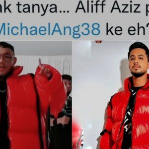 Aliff Aziz Pakai Baju Merah Sama Macam Michael Ang? Tak Pelik Pun!