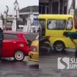 Jalan Jem Sebab Lelaki Solat Tengah Jalan Raya