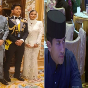 Putera Mateen Dan Pasangan Di Istiadat Perkahwinan Diraja Brunei