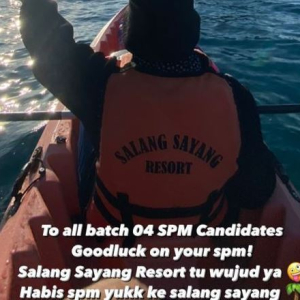 Calon SPM Marah Tak Dapat Jawab Soalan, Serang Resort Salang Sayang