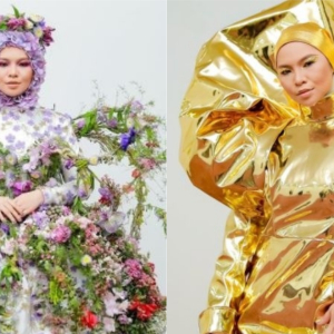 Mendalam Sungguh, Ini Maksud Tersirat Di Sebalik Baju Pokok Bunga Dan Trofi Grammy Aina Abdul