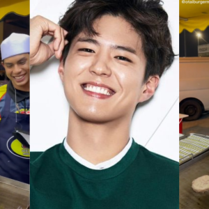 "Part Senyum Seiras Sangat," Tak Sangka Penjual Burger Mirip Pelakon Korea Park Bo-gum