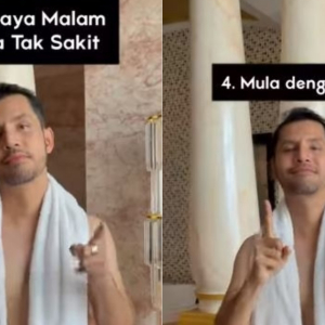 "Jangan Gelojoh, Guna Pelincir Sebelum Dayung,"-Aliff Syukri Kongsi Tips Supaya Malam Pertama Tak Sakit