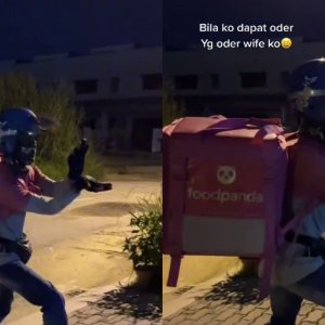 Netizen Terhibur Dengan Rider Foodpanda Hantar Pesanan Dari Isteri Sendiri