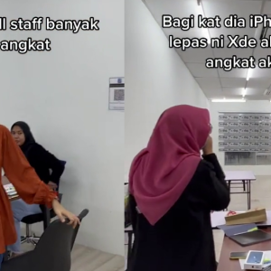 "Ada Kerja Kosong Tak?" Bos Beli iPhone Baru Sebab Staff Tak Angkat Telefon