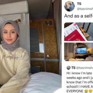 'Self Reward' Ke Dubai Sempena Tamat Degree, Influencer Ambil Tempat Pelajar Susah di UiTM?