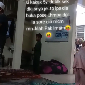 Amboi, Kalah Suara Pak Imam Tu Dik!