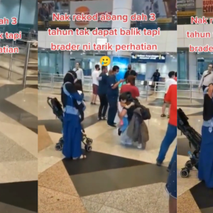 Tak Tahu Hamil, Lelaki Sujud Syukur Dapat Peluk Anak Bini Lepas 3 Tahun Terpisah