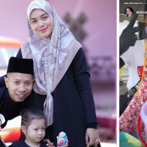 Netizen Kagum Syahmi Sazli, Isteri Dah Kaya Tapi Tetap Humble Berniaga Di Bazar Ramadan