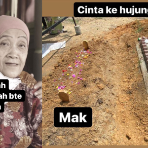 Innalillahiwainnailaihirojiun, Achey Menangis Tepi Jalan Ibu Meninggal Dunia