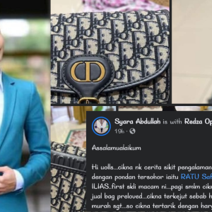 Safiey Illias Scam Jual Handbag, Dah Takde Duit Sangat Ke?