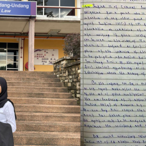 Siswa ‘Law’ Kena Warning Bakal Gagal Subjek Jika Tulisan Masih Macam Cakar Ayam