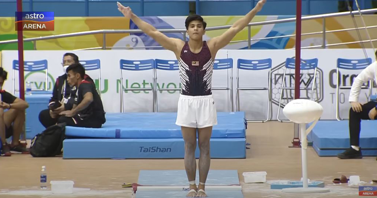 Atlet Gimnastik Sharul Aimy Jadi Sebutan, Laju Je Netizen Stalk!
