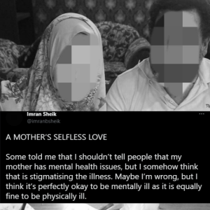 Anak Dedah Ibu Hidap Skizofrenia Tapi Tak Pernah Gagal Tunjuk Kasih Sayang
