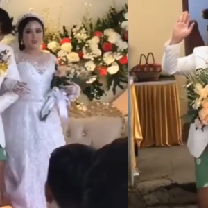 Dia Ingat Segak Ke Pengantin Berseluar Pendek Di Majlis Perkahwinan?