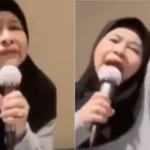 Mak Wan Latah Berjoget Sakan Sambil Nyanyi Karaoke, "Patutlah Kena Cerai Dengan Suami"